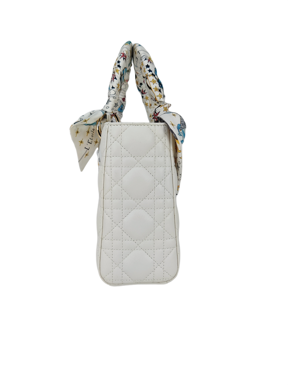Thumbnail: Christian Dior - Lady Dior Medium Bag Latte Cannage Lambskin