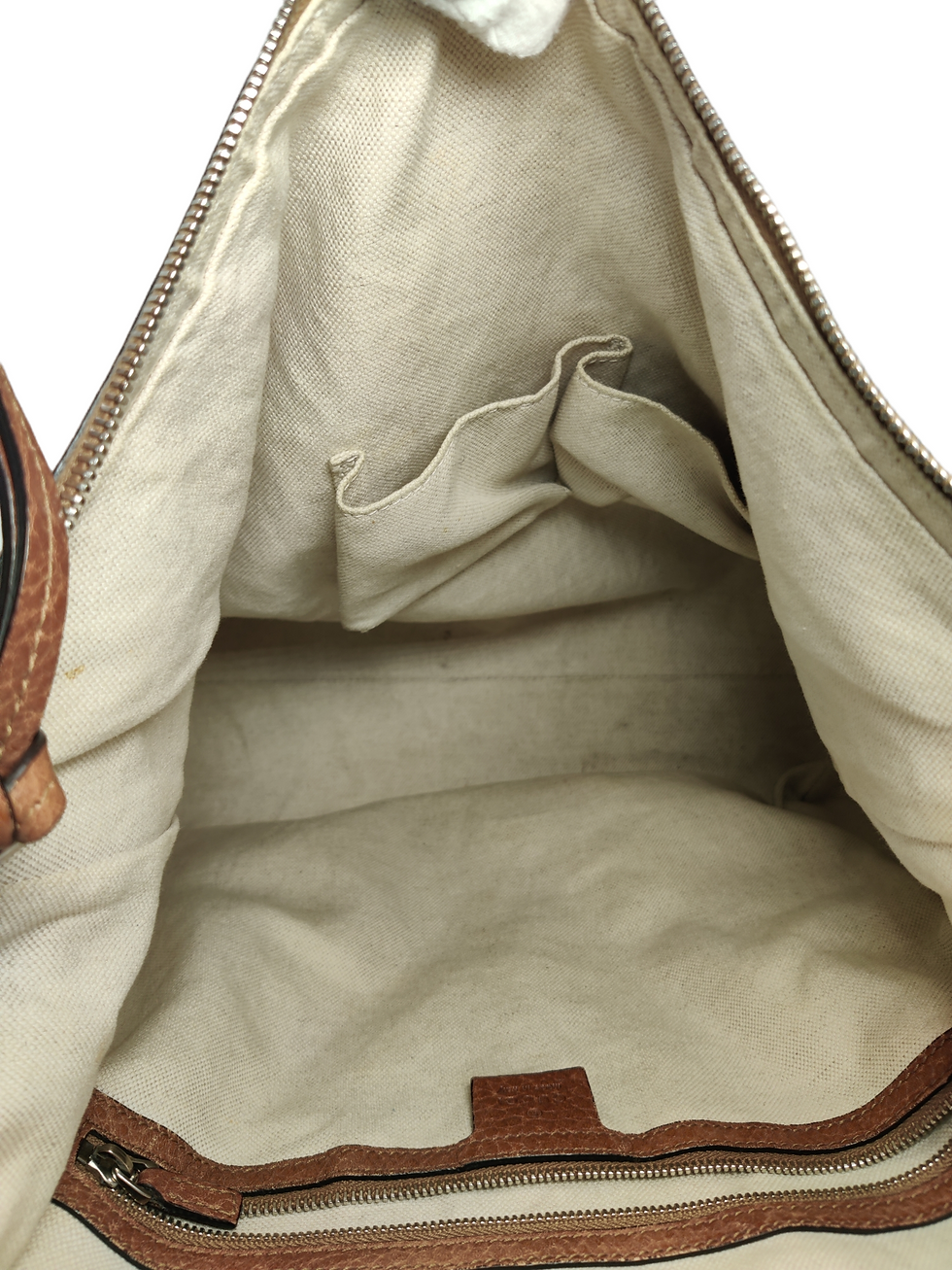 Thumbnail: Gucci Bree Hobo GG Canvas Large