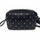 Thumbnail: YSL Black Leather Star Printed Lou Camera Bag