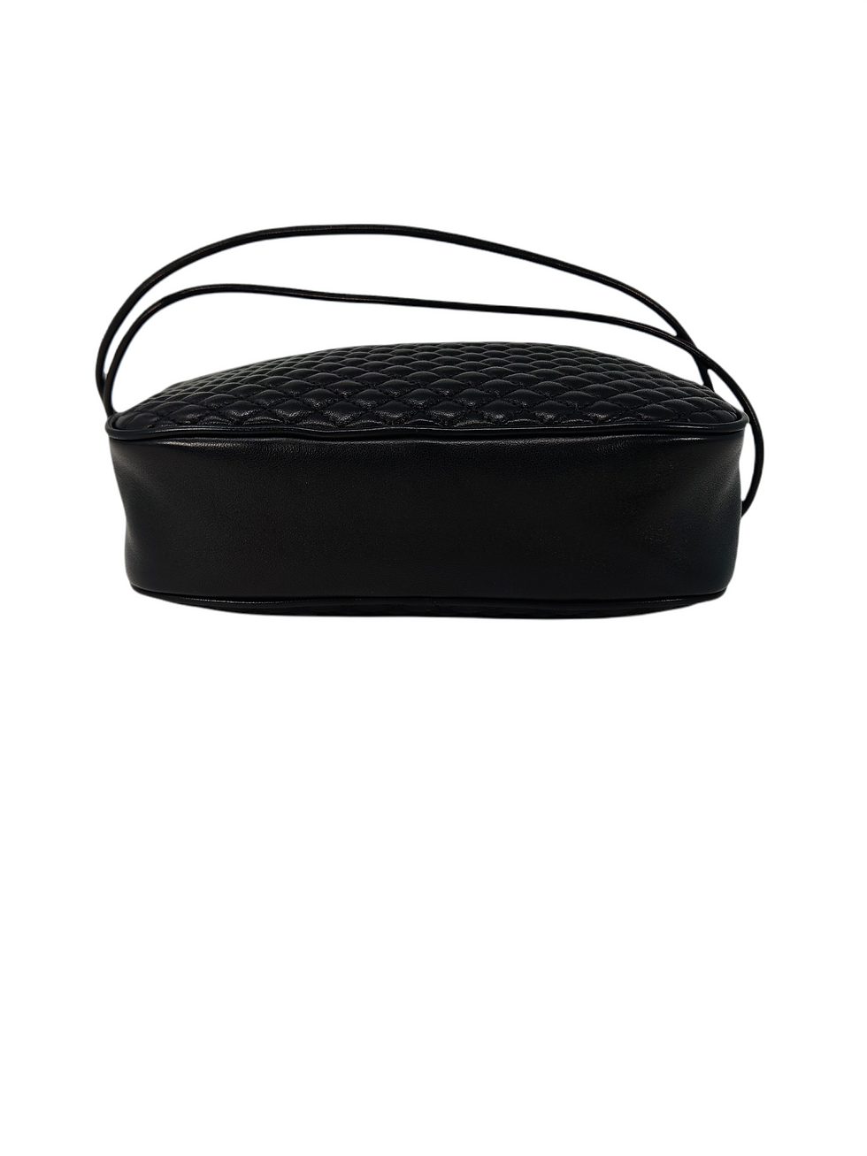 Thumbnail: Saint Laurent Victoire YSL Camera Bag in Quilted Lambskin Leather - Nero