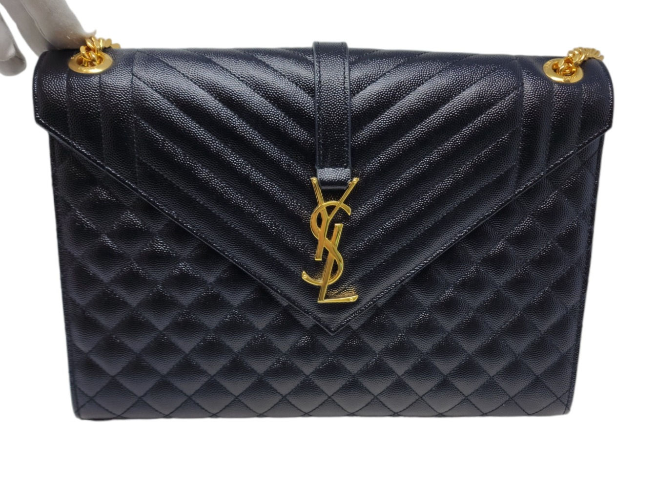 Saint Laurent Envelope Bag Quilted Medium