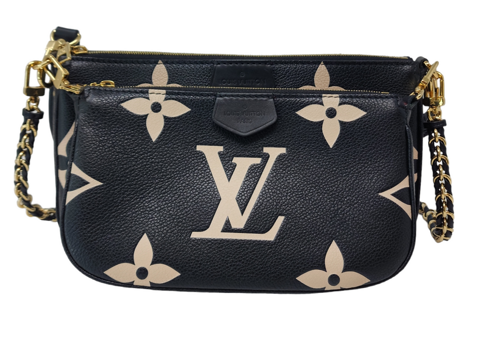 Louis Vuitton Black Multi Pochette Accessoires Crossbody