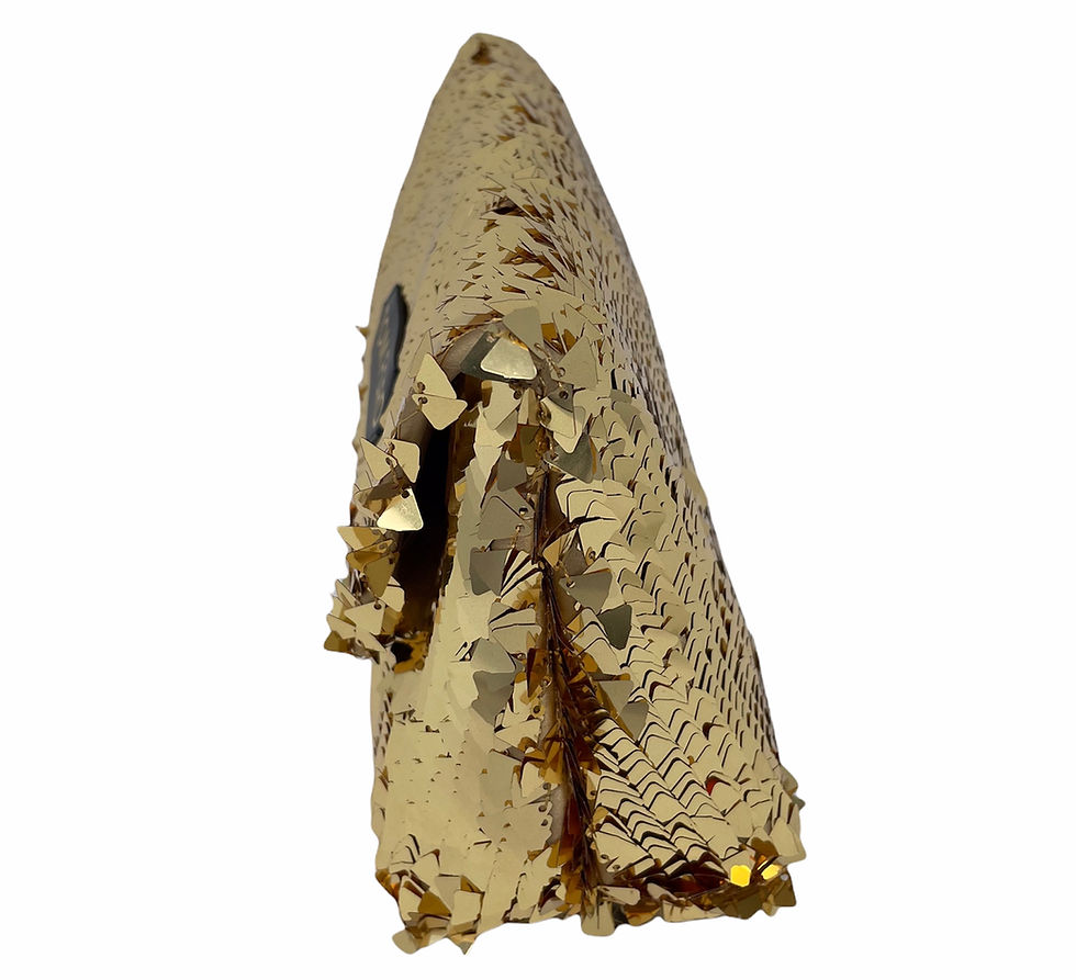 Thumbnail: Tom Ford Gold Sequin Chain Shoulder Bag