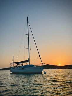 Puesta de sol en Menorca