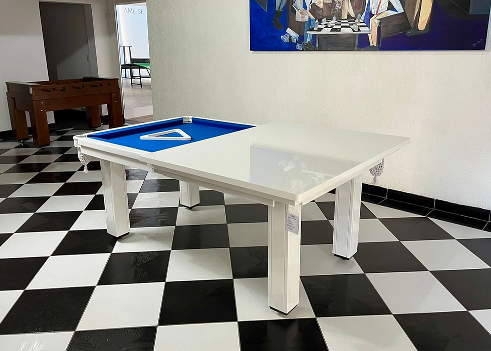 Mesa de Sinuca e Jantar Hera