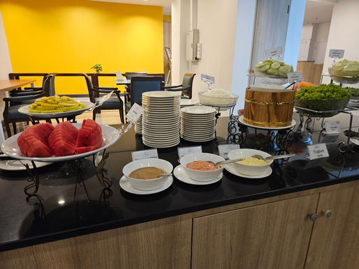 Breakfast at the Anya Nana Hotel - A calm start in the heart of Bangkok