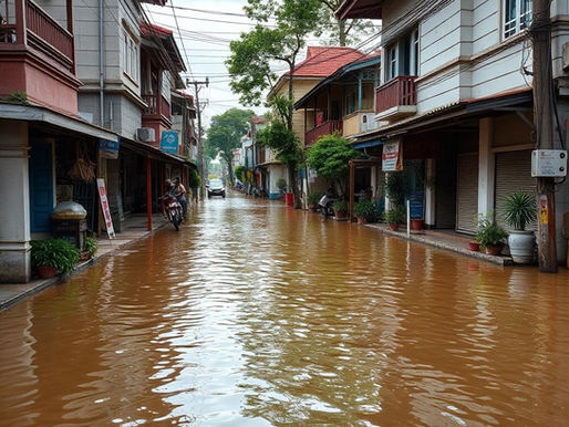 Flooding in Northern Thailand 2025