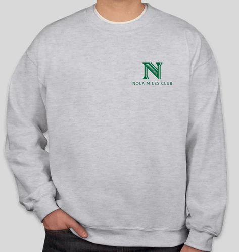 Unisex Crew Neck Sweat Shirt | NOLA Miles Club