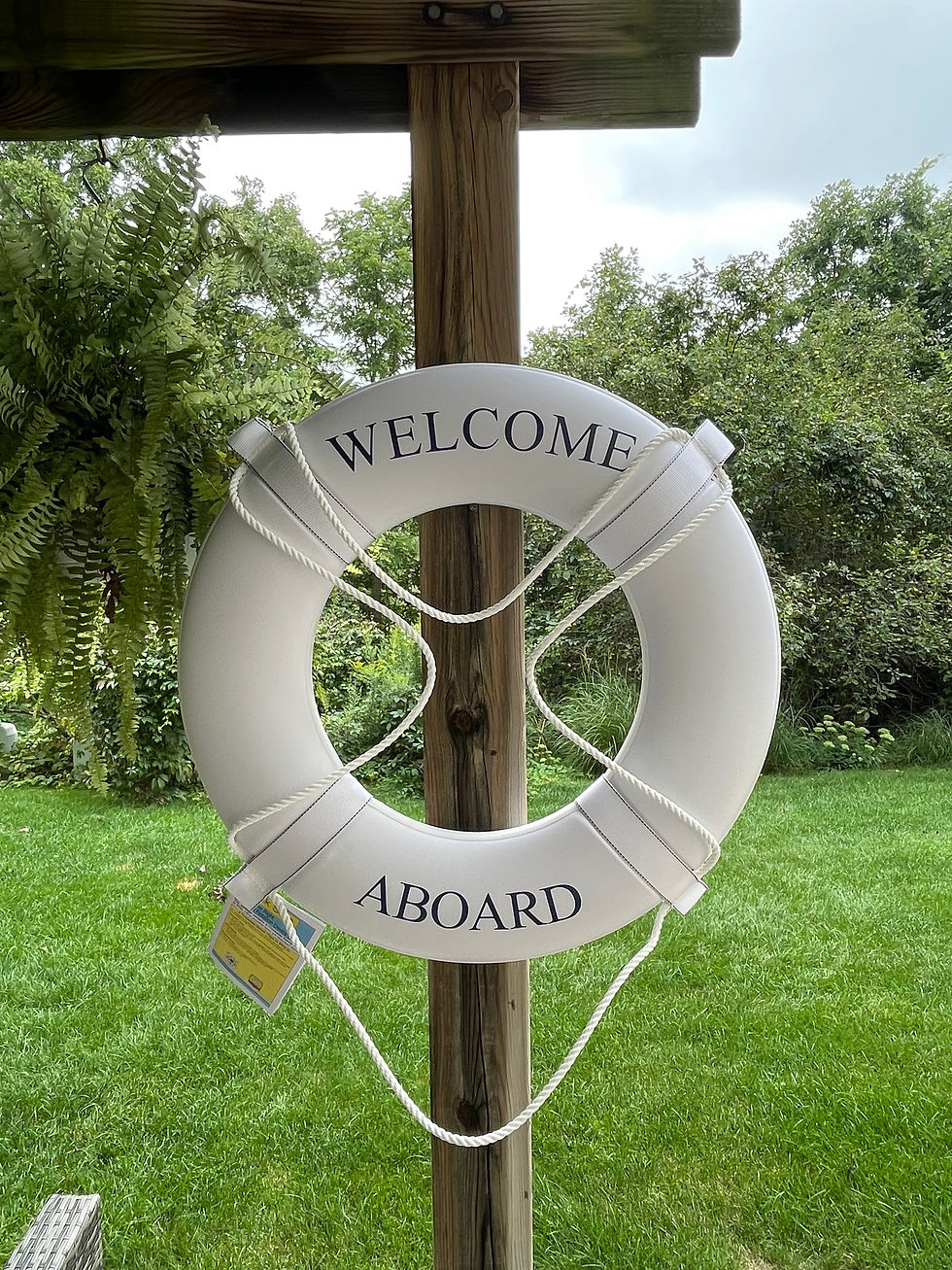Thumbnail: USCG Approved Ring with Customization Welcome Aboard
