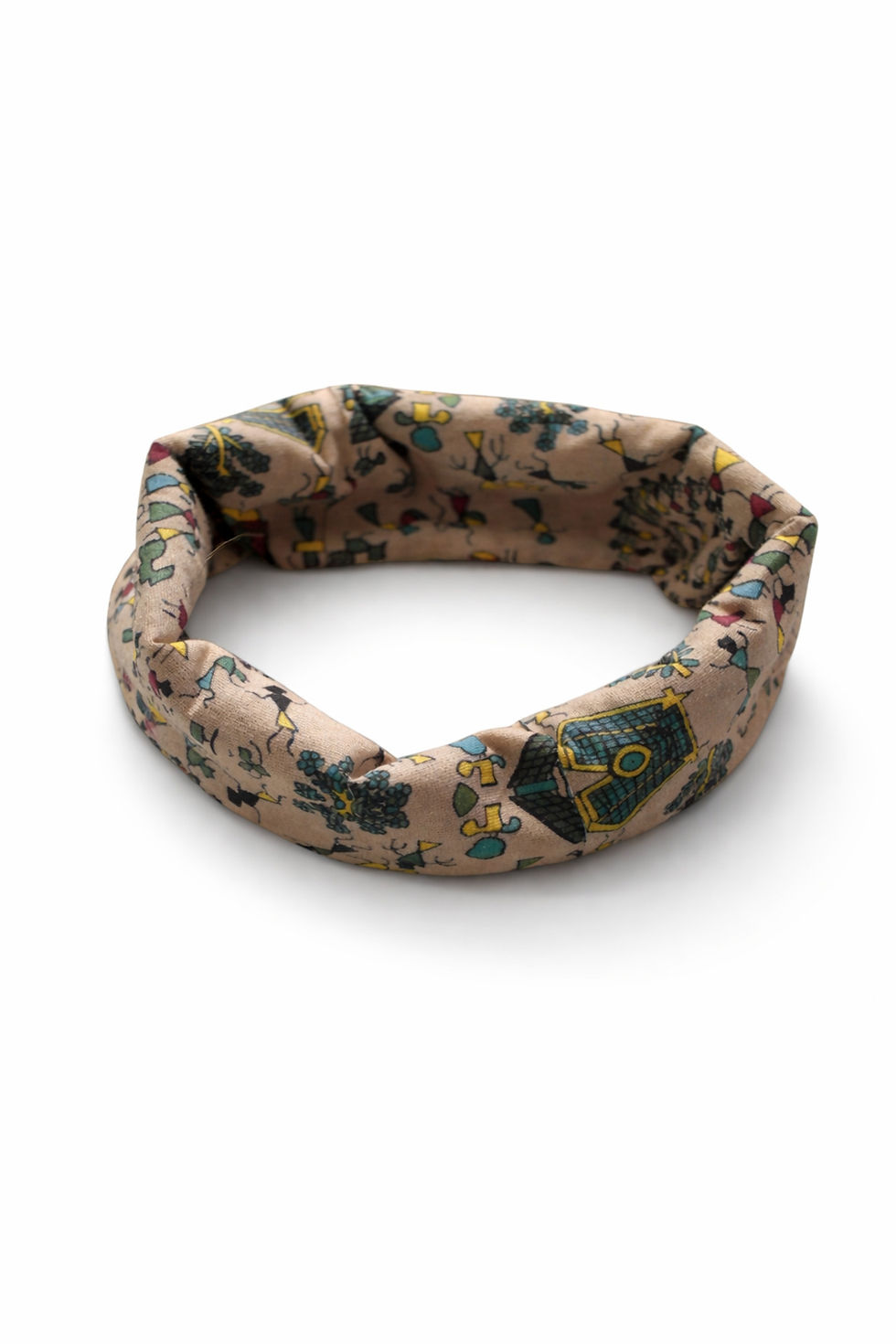 Küçük resim: Etnik Desenli Çok Amaçlı Bandana & Boyunluk – Esnek Polyester Unisex