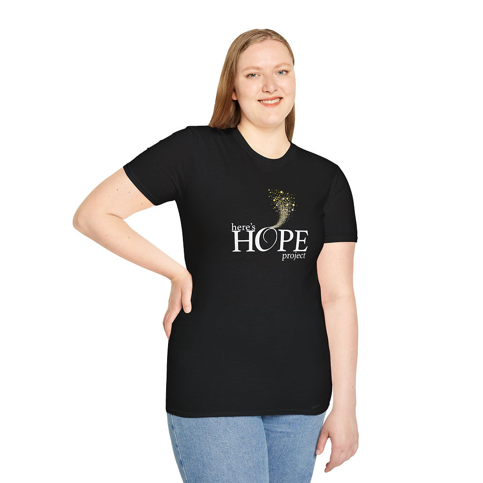 Thumbnail: Unisex Here's Hope Project Tee - multiple color options
