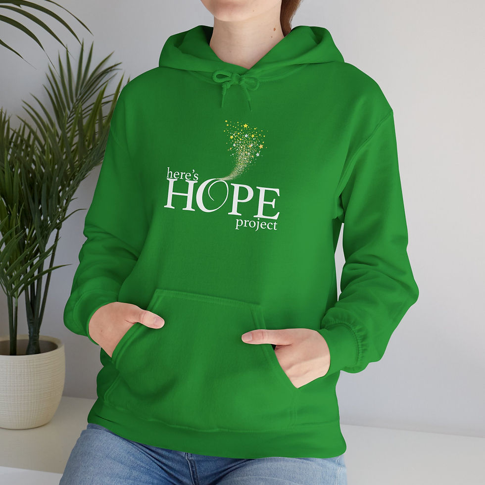 Thumbnail: Adult Here's Hope Project Hoodie - multiple color options