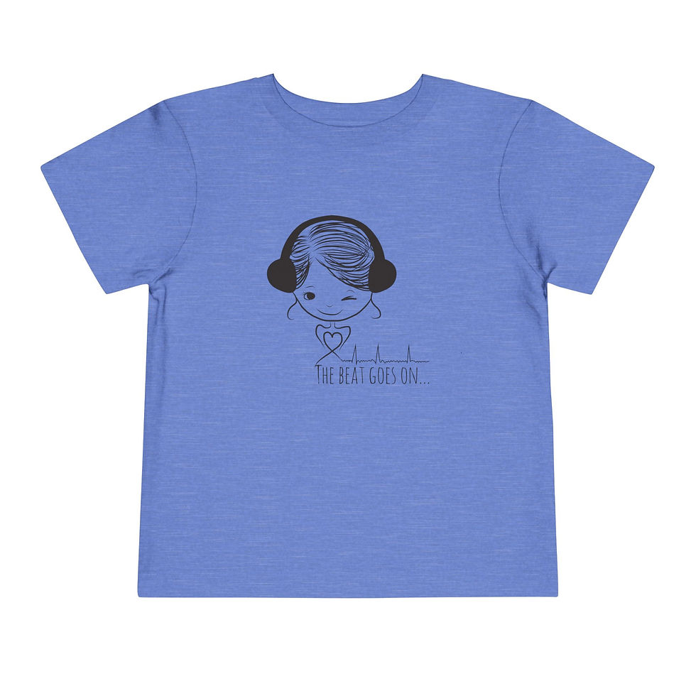 Thumbnail: Toddlers The Beat Goes On Tee - multiple color options