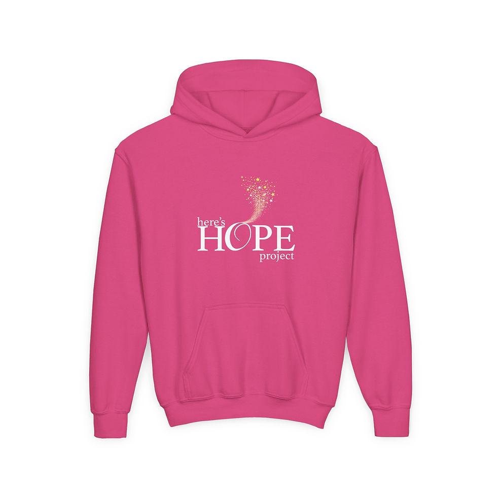 Thumbnail: Kids Here's Hope Project Hoodie- multiple color options