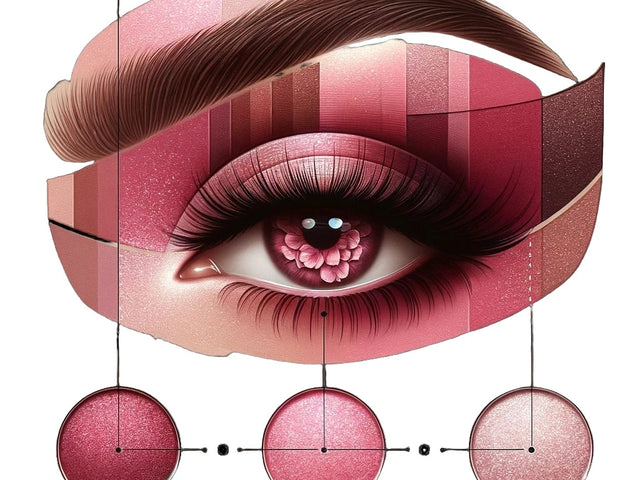 "pink kush" pallet features several shades of pink ranging from dark pink to light