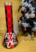 introducing the "Puff puff Pass The Cheer" 12" hand-painted bong