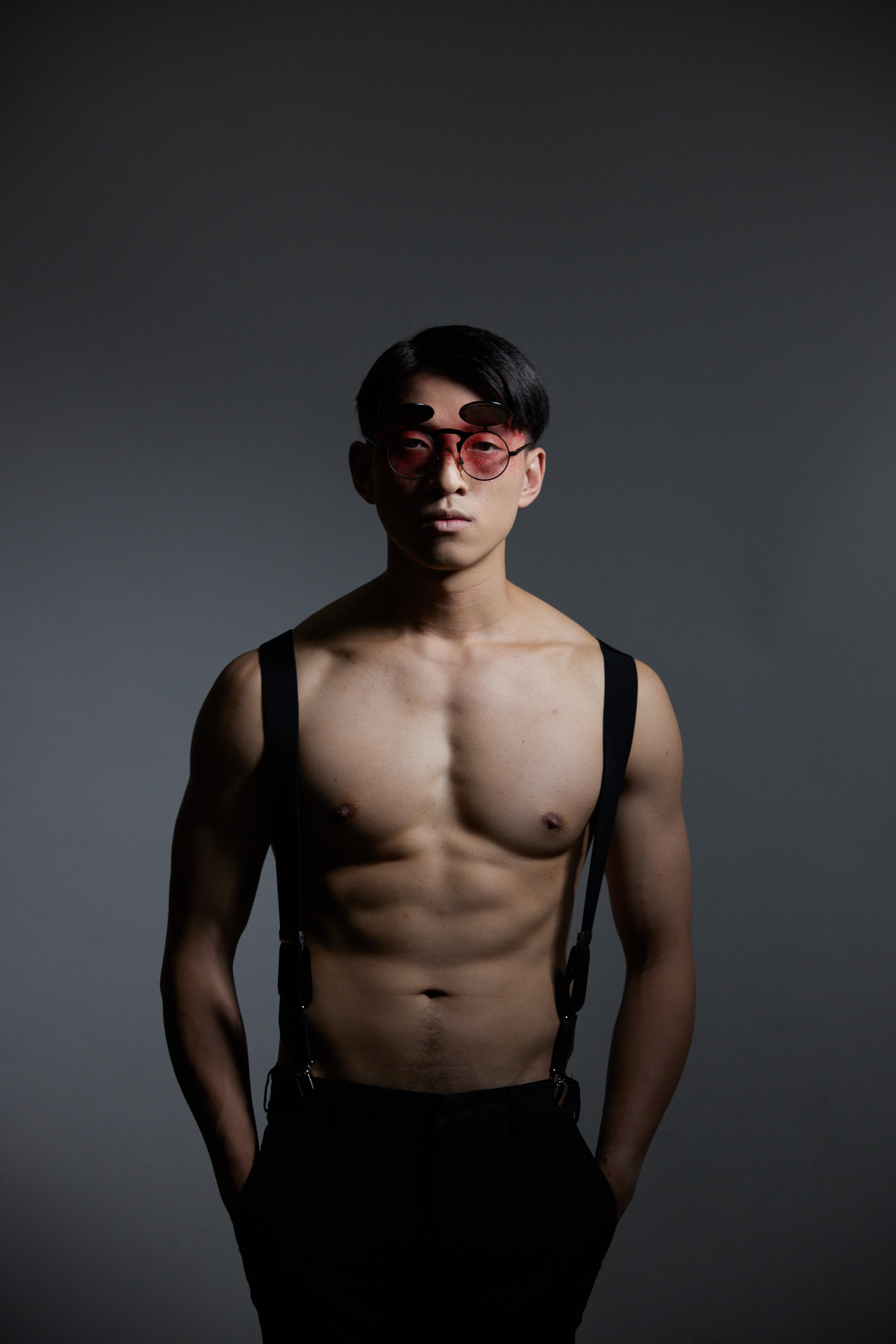 Terrence Leung in a character portrait for 惡之華