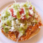 Tostadas de Chicken