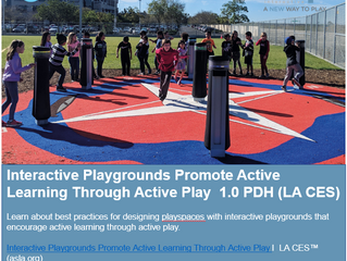Interactive Playgrounds Promote Active Learning Through Active Play [CEU Webinar]