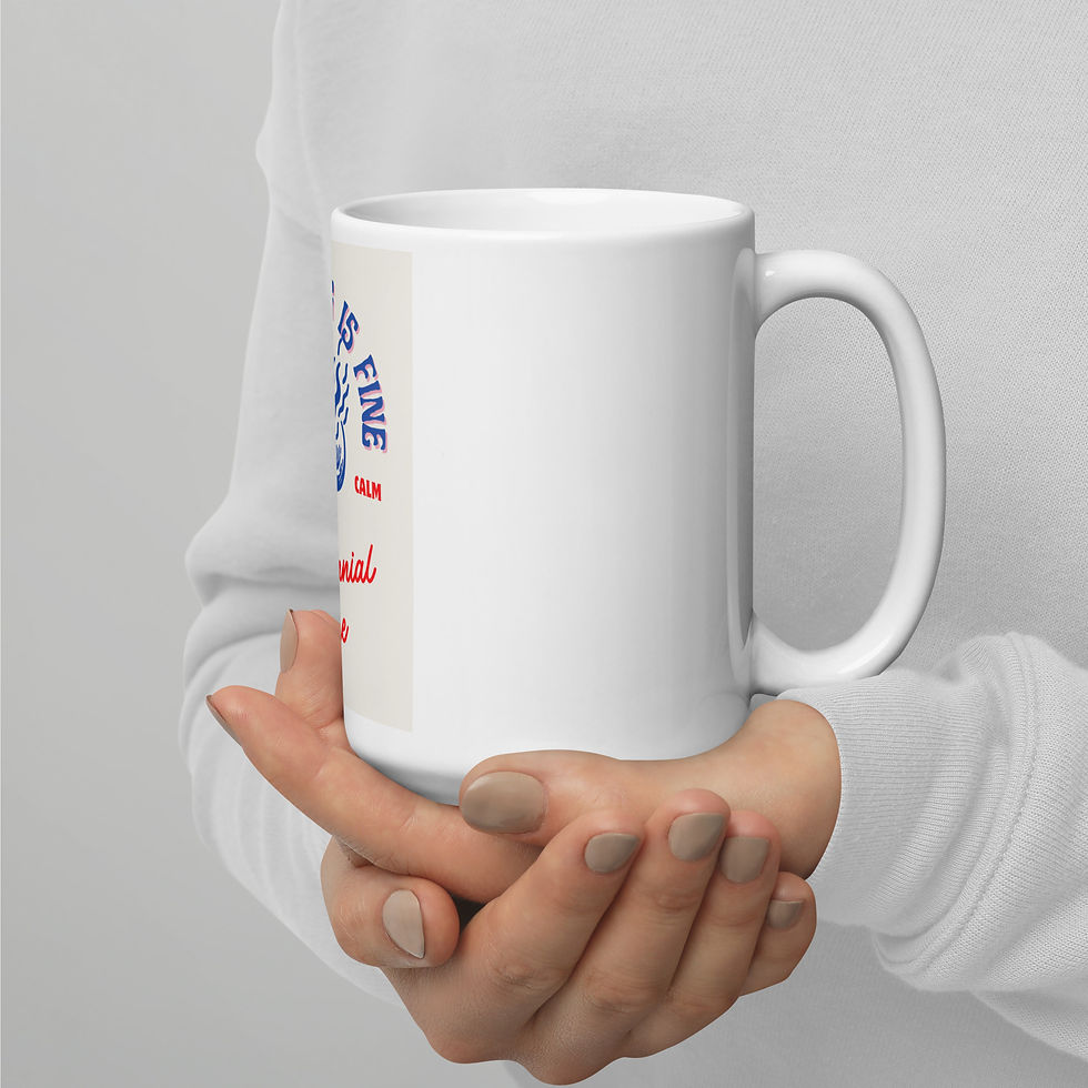 Thumbnail: Everything is fine Millennial Mug