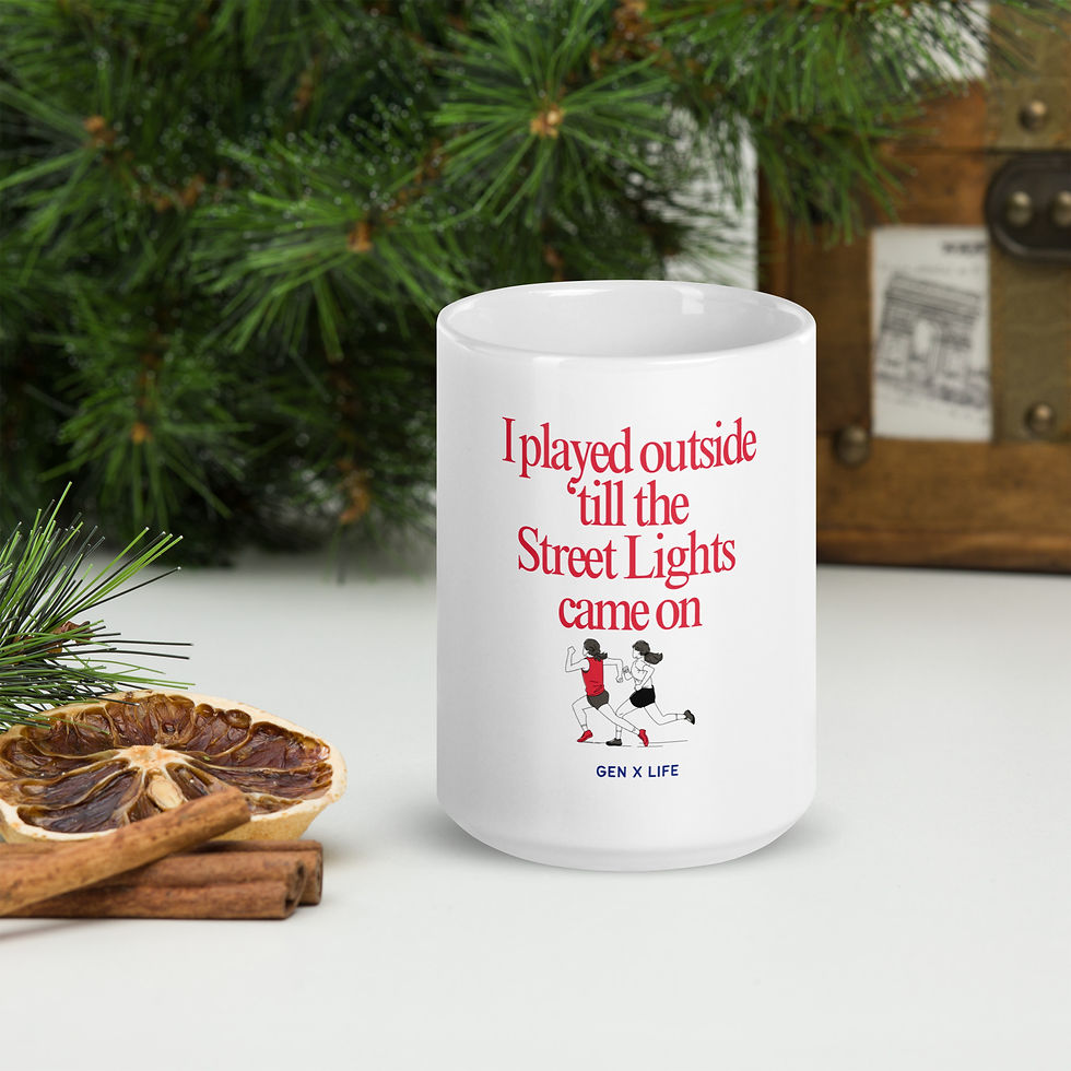 Thumbnail: I played 'till the street lights came on runners mug