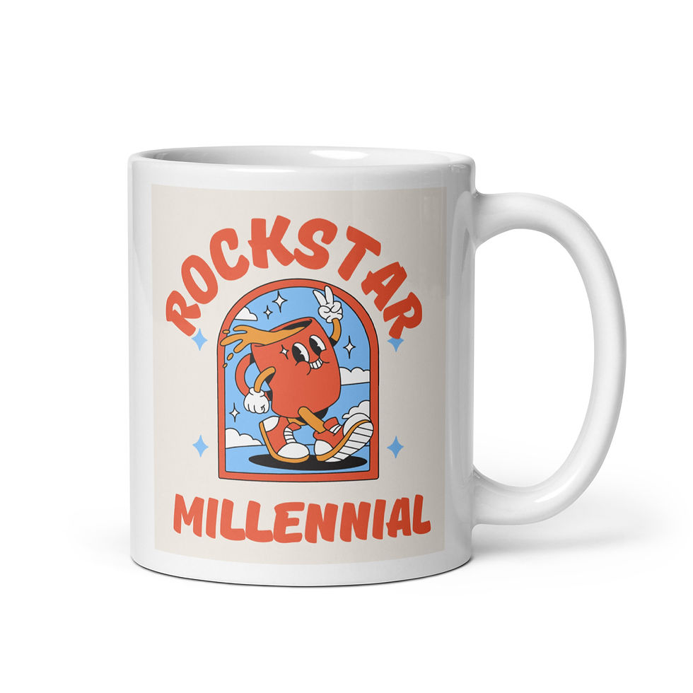 Thumbnail: Rockstar Millennial mug