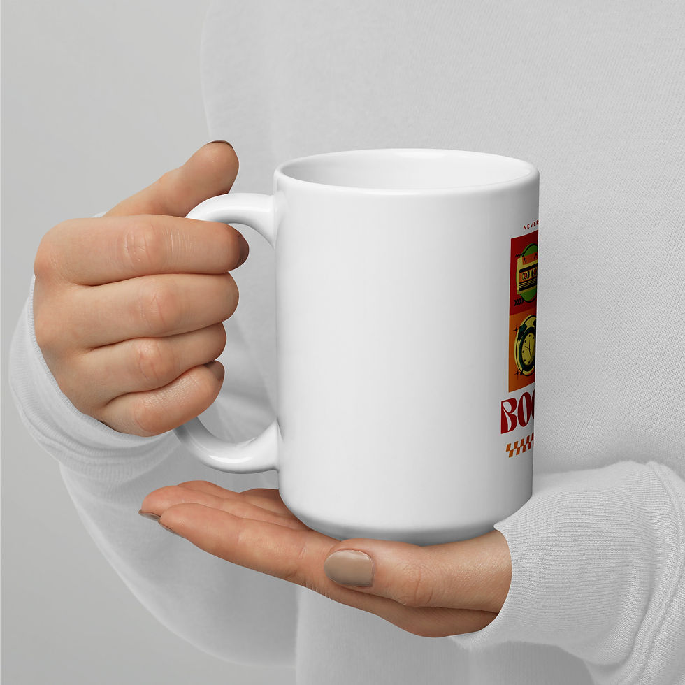 Thumbnail: Boomer never say retire mug
