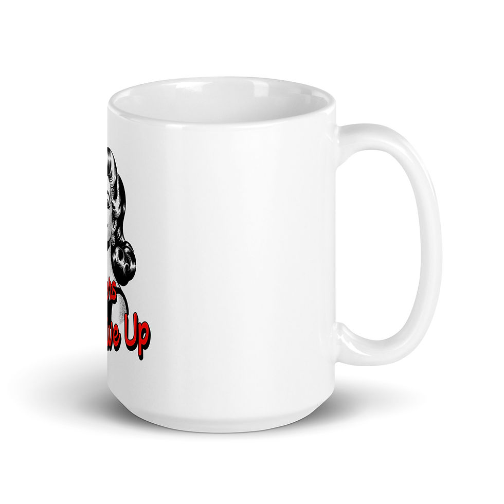 Thumbnail: Boomers Never Give Up mug