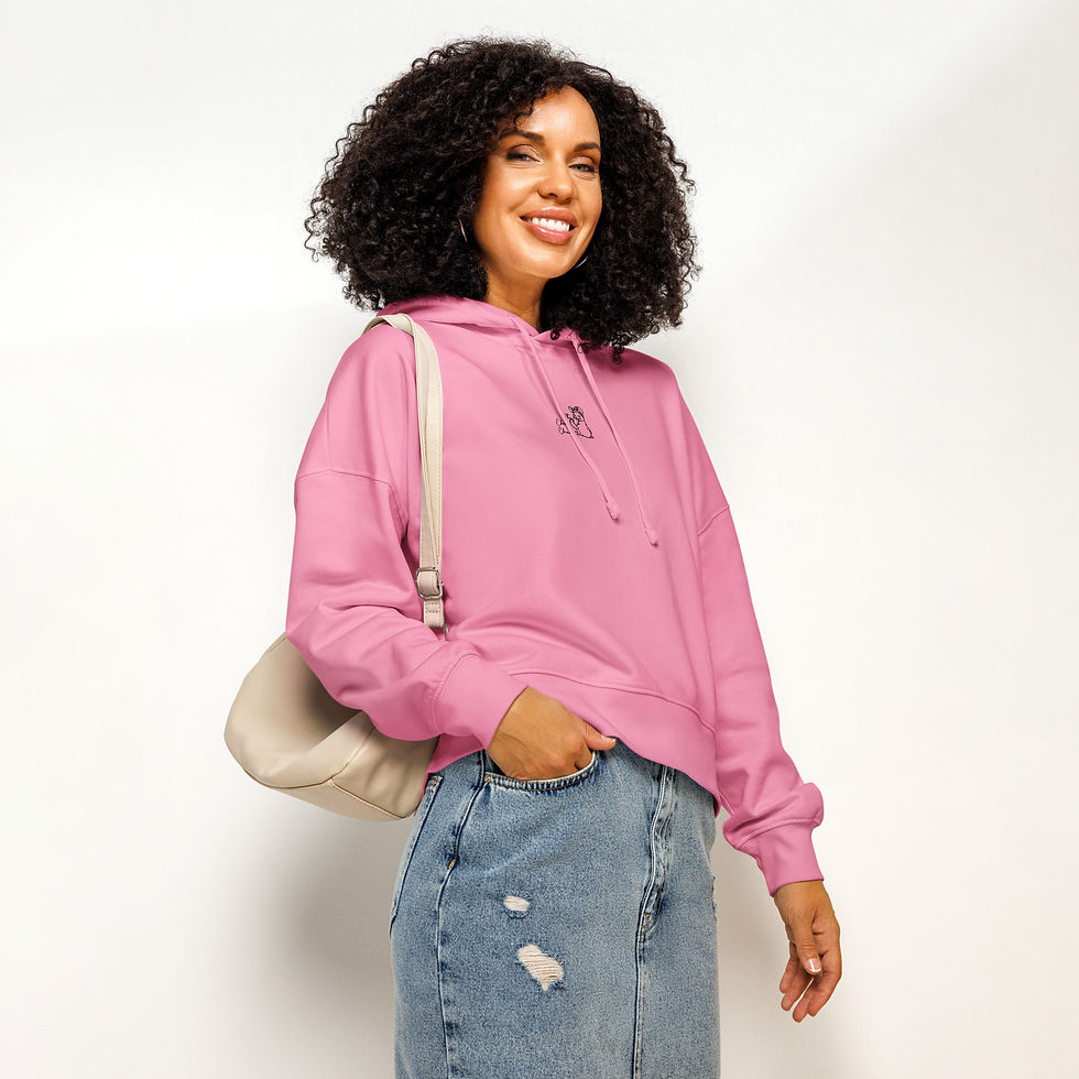 Thumbnail: Cheeky Chinchilla Women’s organic mid-weight hoodie