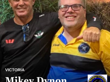 Club President Mikey Dynon finalist for the Peter "Parra" Montgomery Battler of the Year Award
