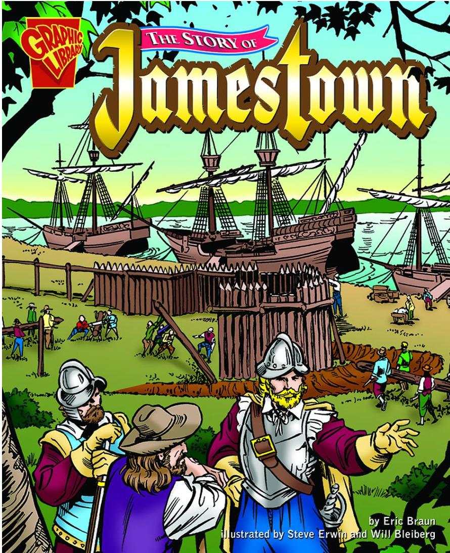 Book about Jamestown Settlement for kids