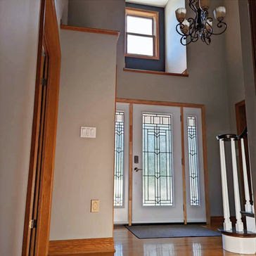 front entryway interior painting