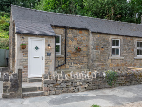Exterior of one of St Mary's Mission Bungalows
