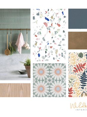 Moodboard by Wildkind for a BTL property.