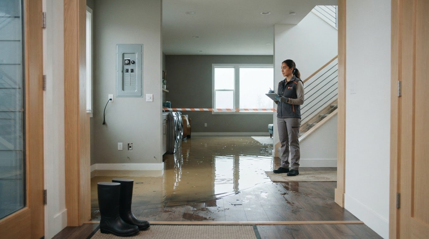 Bothell Flood Damage Cleanup: Electrical Safety Checklist