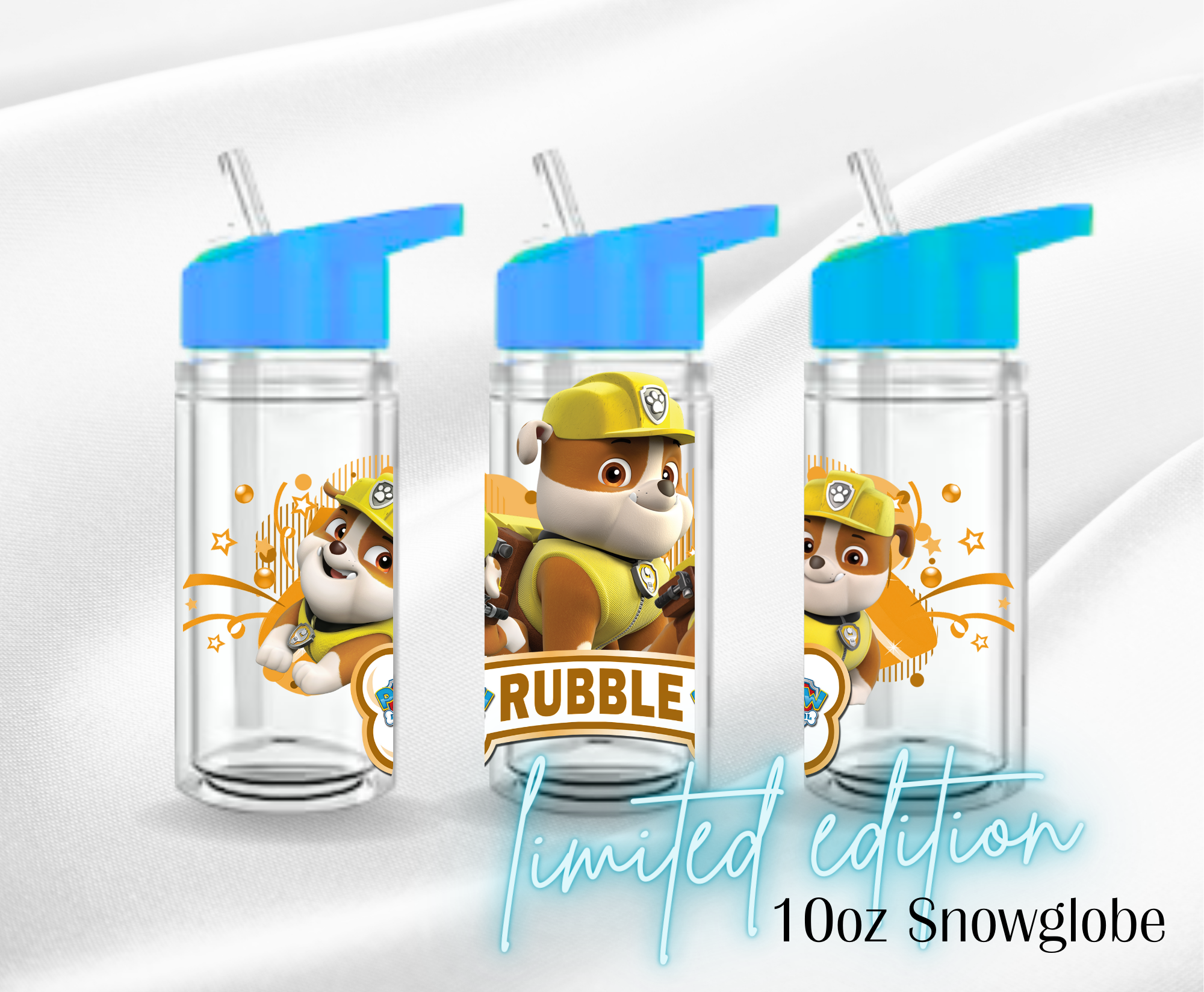 10oz Snowglobe UV DTF Wrap - Rubble