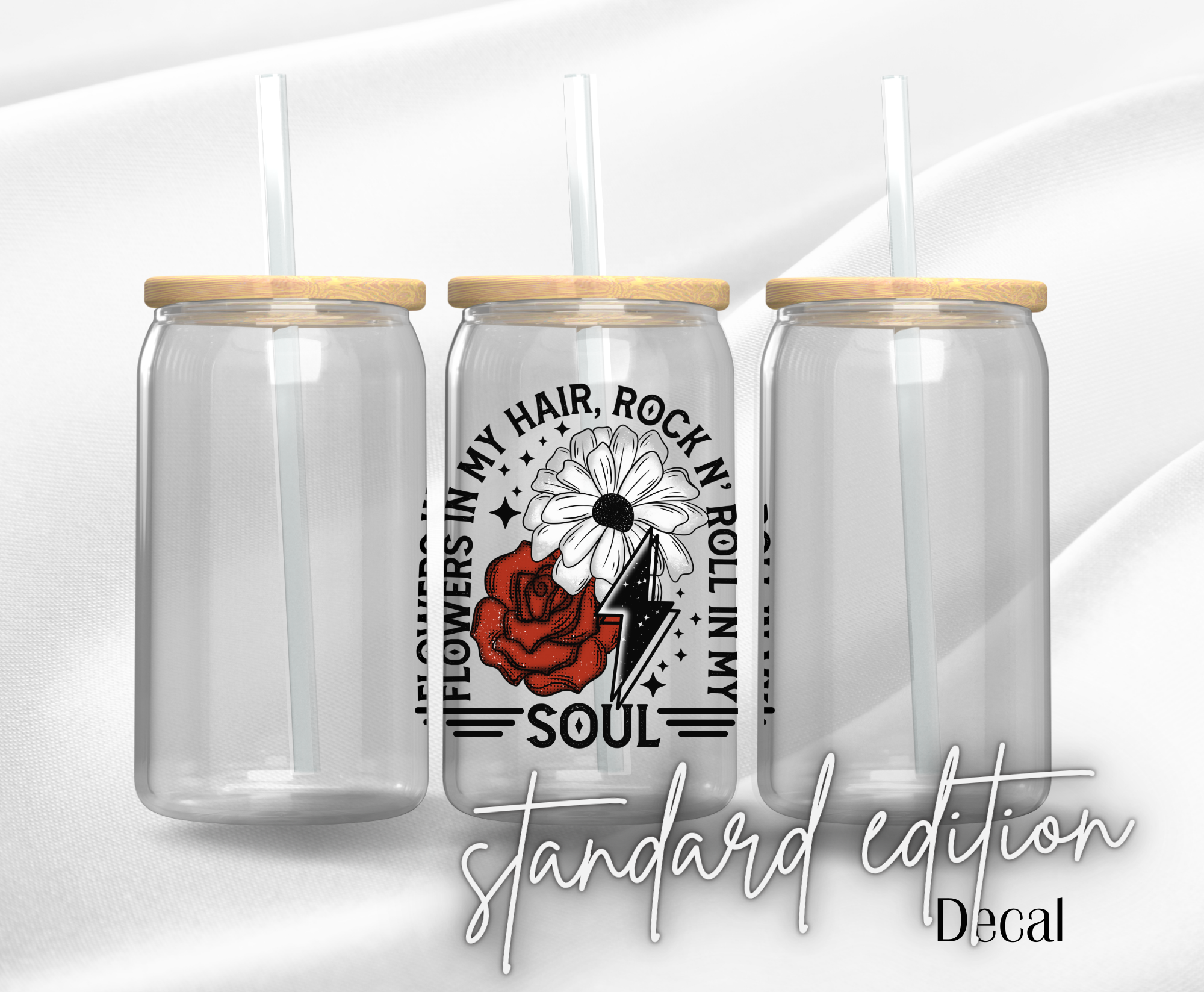 Rock And Roll Soul - Premium UV DTF DECAL