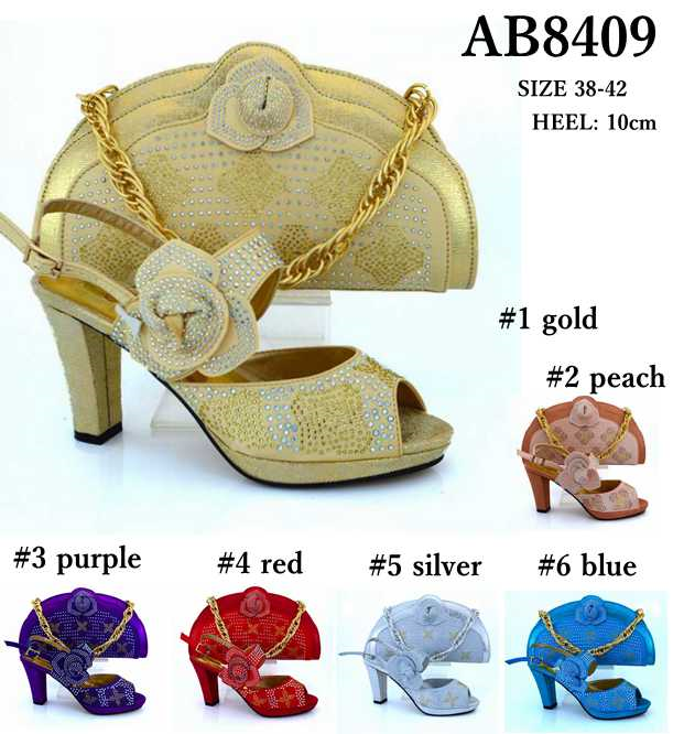 Thumbnail: Leather Shoe & Small Bag sets