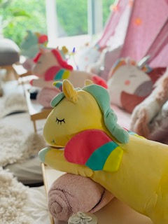 Unicorn Sleepover Party , Teepee sleepover, sleepover, teepee party, central coast parties, NSW central coast kids parties, Gosford kids party hire