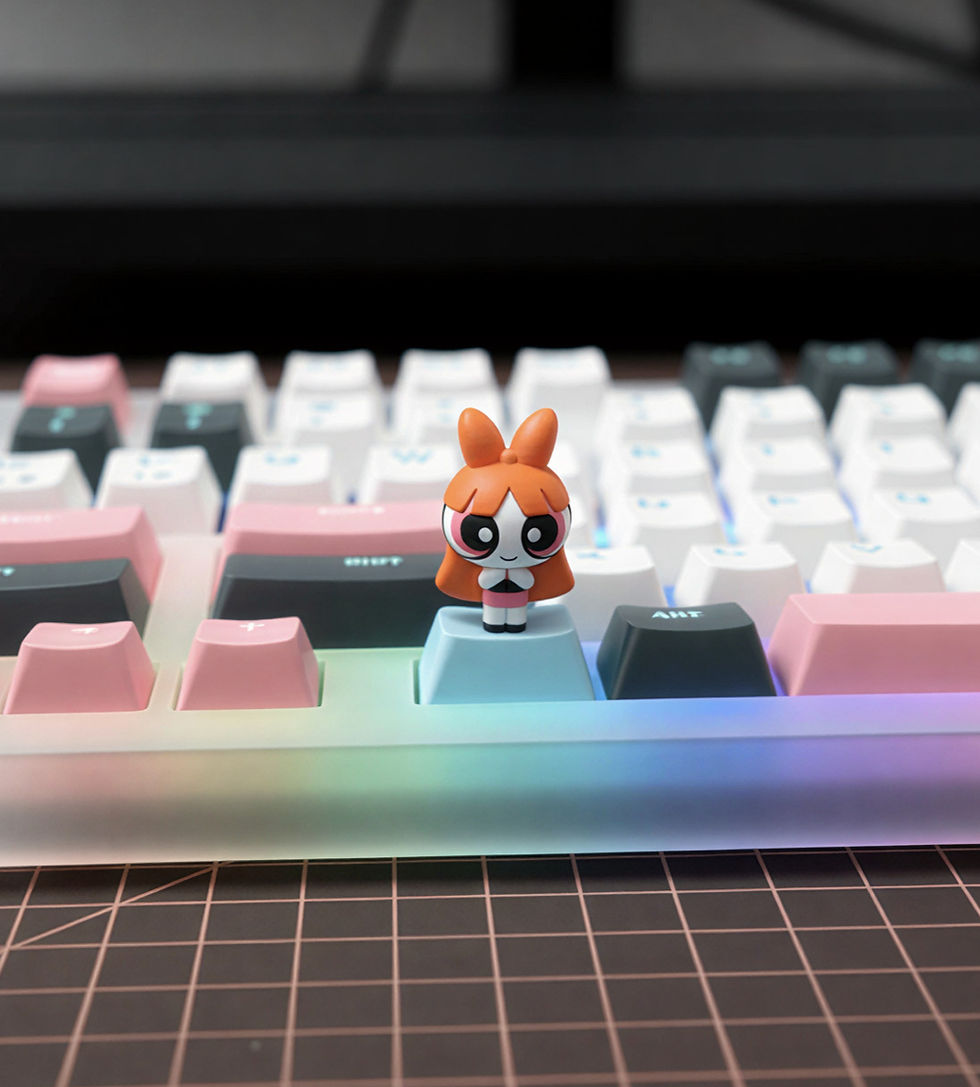 Pixel Blossom Artisan Keycap ürün görseli 1