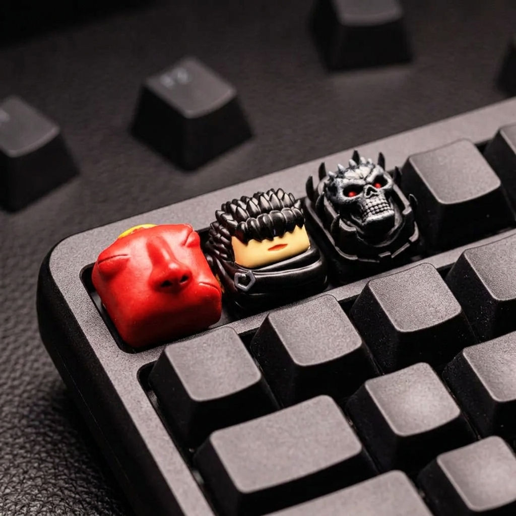 Berserk 3'lü Artisan Keycap Seti ürün görseli 1