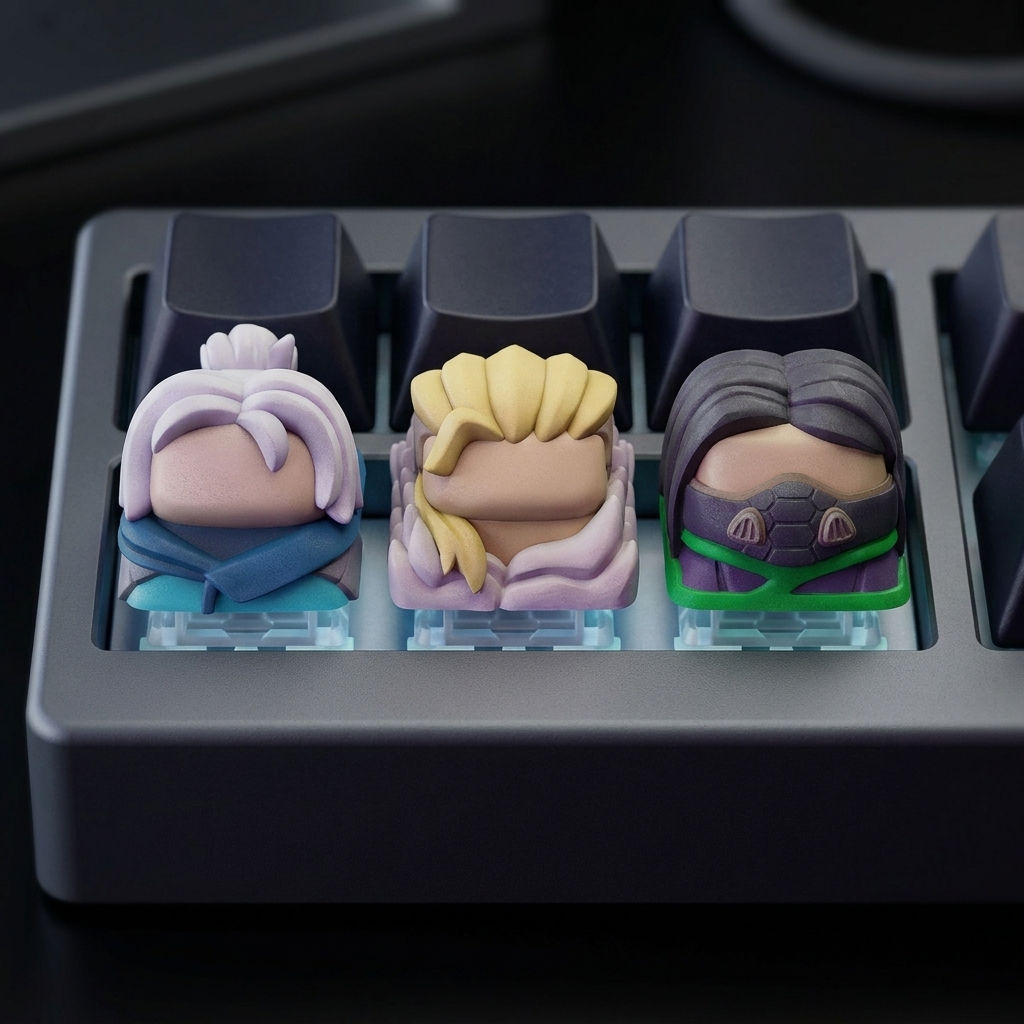 Valorant Ajanları V2 Artisan Keycap Seti ürün görseli 1