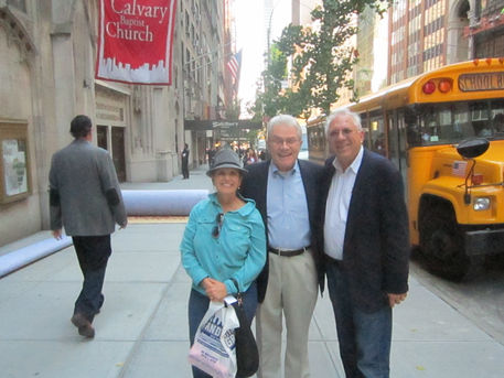 The "Billy Graham" of Latin America walks the streets of Manhattan New York with us.