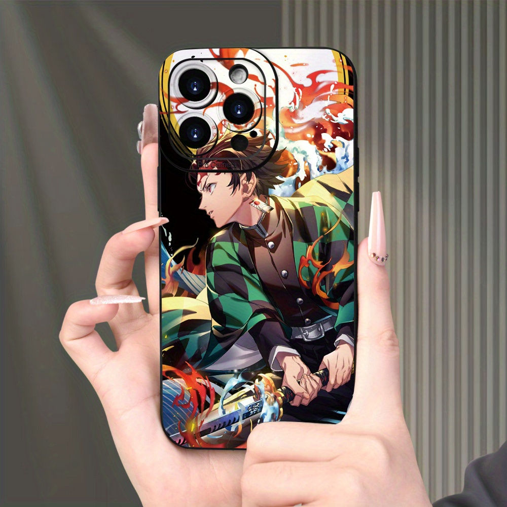 Anime Boy Print High-End Phone Case Suitable for Iphone 15, 14, 13, 12, 11 XS XR