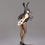 Thumbnail: Anime Bunny Costume Figure, Elegant Black Attire, 18+ Collectible PVC Statue, Ca