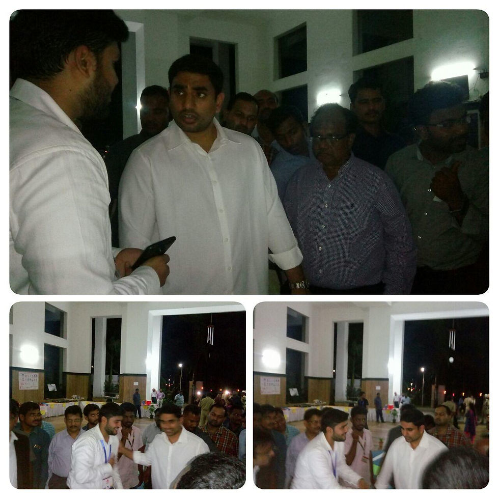 Nara Lokesh - Karthikeyan Prakash