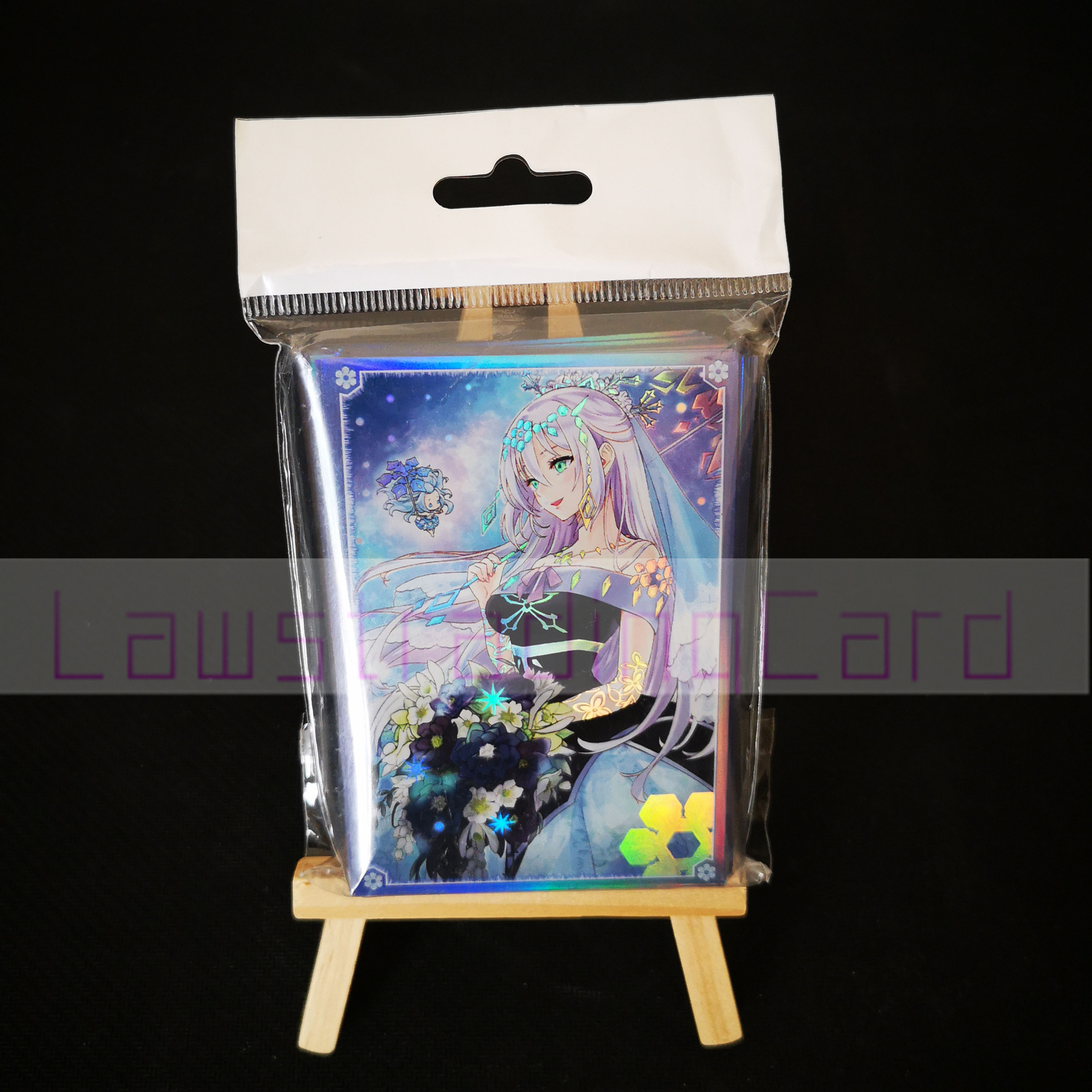 Yugioh - Teardrop the Rikka Queen Foil Card Sleeves 63mm X 90mm 50ct Japanese Si