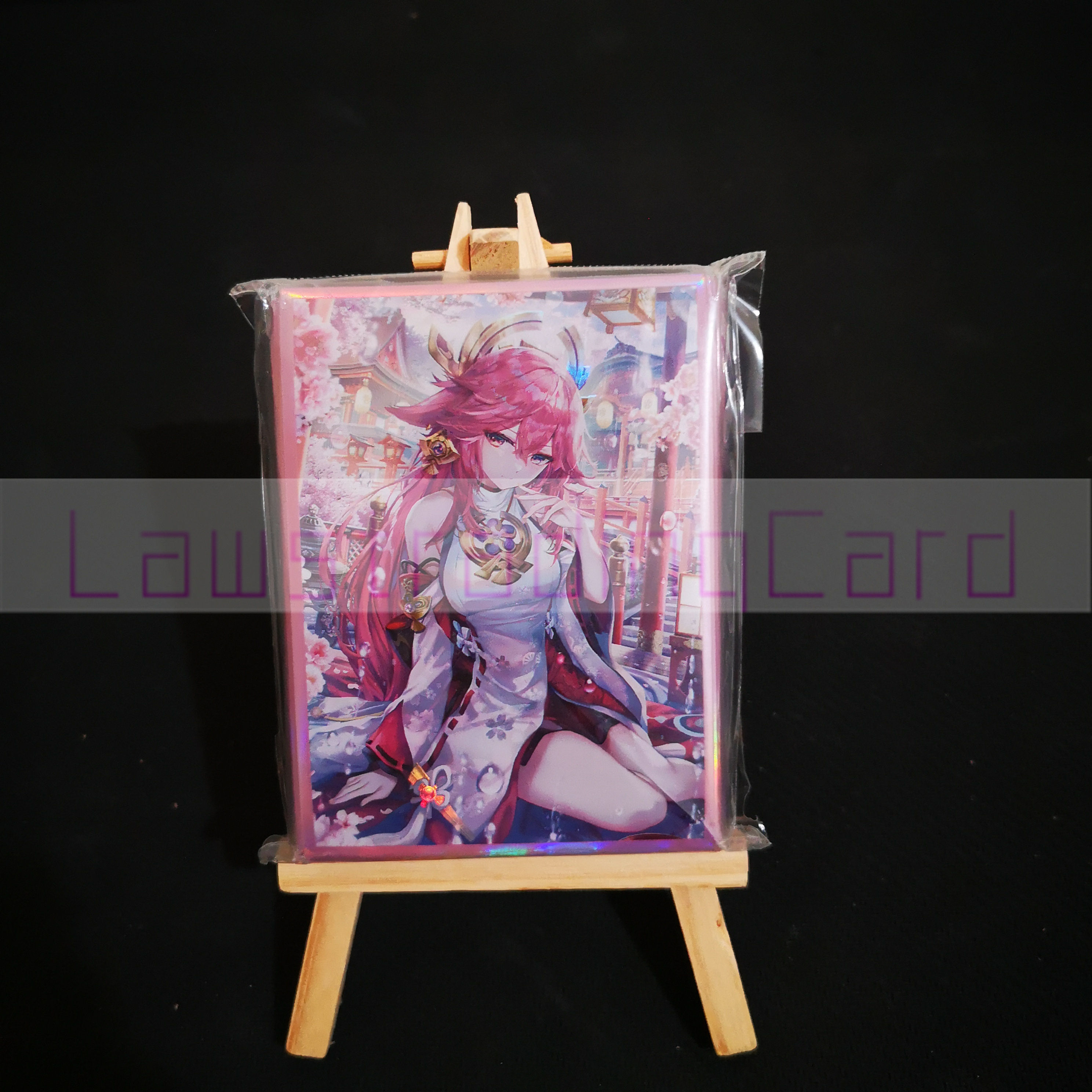 Genshin Impact - Yae Miko Foil Card Sleeves 67mmX92mm 60ct