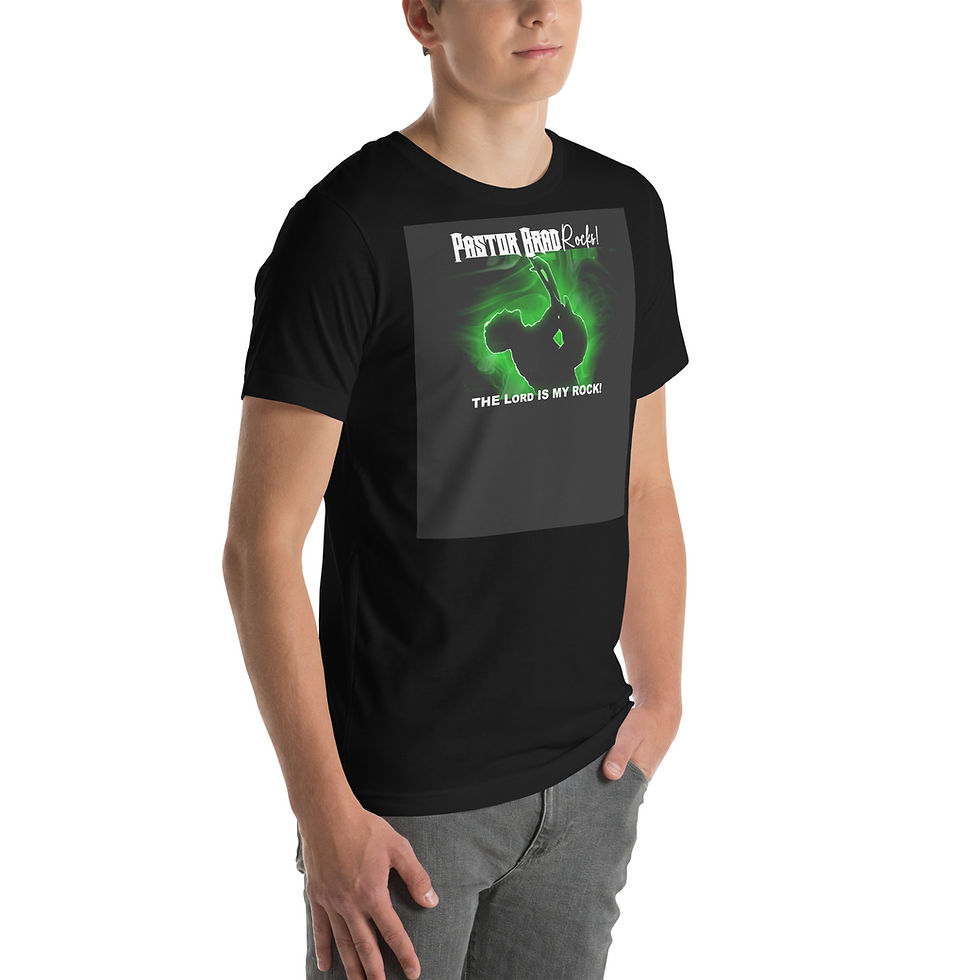Thumbnail: Pastor Brad Rocks STG (Unisex t-shirt)