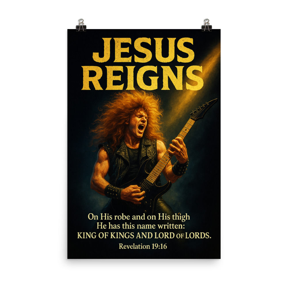 Jesus Reigns Poster